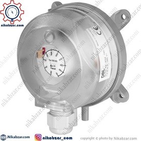 تصویر گیج اختلاف فشار هوا industrietechnik مدل DBL-205E 