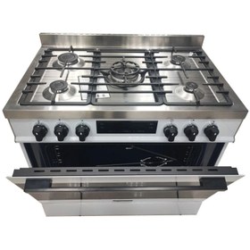 تصویر اجاق گاز اسنوا 5 شعله سری هیروان مدل SGC5-6212 SNOWA SGC5-6212 GAS STOVE