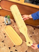 تصویر تخته چوبی بامبو 