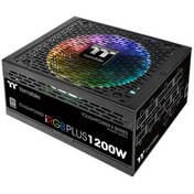 تصویر پاور کامپیوتر ترمالتیک 1200 وات کاملا ماژولار مدل Thermaltake Toughpower iRGB PLUS Platinum TT Premium Edition ا Thermaltake Toughpower iRGB PLUS Platinum TT Premium Edition 1200W Full Modular PSU Thermaltake Toughpower iRGB PLUS Platinum TT Premium Edition 1200W Full Modular PSU