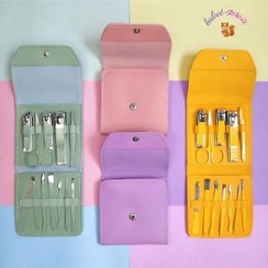 تصویر ست مانیکور همراه با کیف چرمی Leather Manicure Set