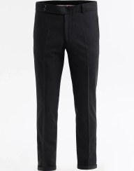 تصویر شلوار پارچه‌ای کجراه مردانه 