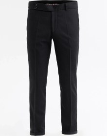 تصویر شلوار پارچه‌ای کجراه مردانه 