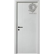 تصویر درب اتاق MDF روکش PVC مدل D17 طرح مدرن 