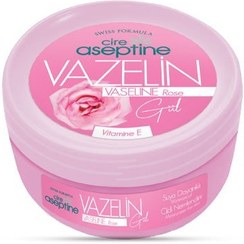 تصویر مرطوب کننده وازلین آسپتین حاوی عصاره گل رز Vaseline Aseptin moisturizer containing rose extract