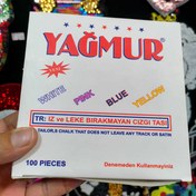 تصویر صابون خیاطی ۱۰۰ عددی رنگی 