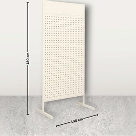 تصویر استند پانچی سفید سایز ۱۰۰×۱۸۰ سانتیمتر 