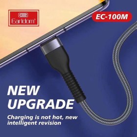 تصویر کابل micro-usb ارلدام مدل EC-100M طول 1/0متر Earldom EC-100M micro-usb cable