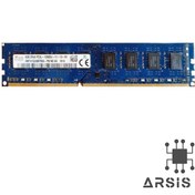 تصویر رم دسکتاپ Hynix DDR3L 8GB 1600MHz 12800استوک 
