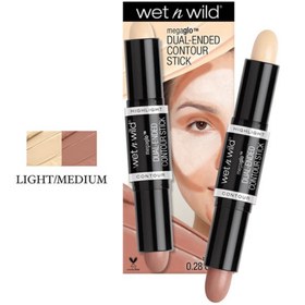 تصویر کانتور دو سر استیکی Wet N Wild Mega Glo Dual Ended Contour Stick