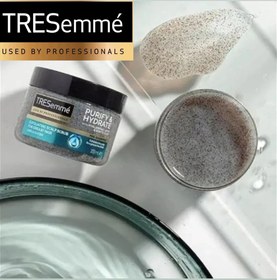 تصویر اسکراب کف سر ترزمه TRESEMME scrub-300ml