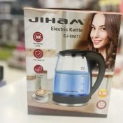 تصویر کتری برقی شیشه ای برند جیهام(jiham) 2 لیتری مدل EJ-80071 