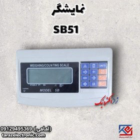 تصویر نمایشگر طرح اکسل مدل SB51 با صفحه نمایش LCD 