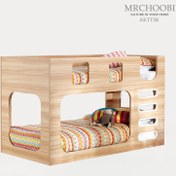 تصویر تختخواب دوطبقه کیارا AKTT58 