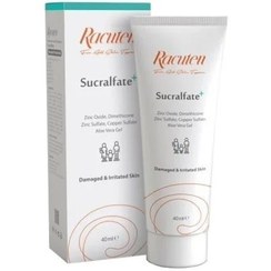 تصویر کرم ترمیم کننده راکوتن مدل +Sucralfate حجم ۴۰ میلی لیتر با رایحه آلوئه ورا 