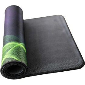 تصویر ماوس پد گیمینگ RAZER رنگین کمانی موج دار NU29 ابعاد 30*70 سانتی متر RAZER COLOR GAMING MOUSE PAD 30*70 CM