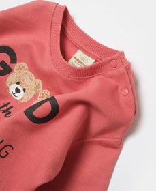 تصویر خرید اینترنتی پلیور نوزادی دخترانه مرجانی برند BabyCosy Organic Wear CSY8014 ا Sweatshirt Sweatshirt