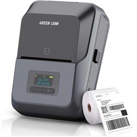 تصویر پرینتر حرارتی قابل حمل گرین لاین مدل GNTHPRINTGY Green Lion GNTHPRINTGY Thermal Printer