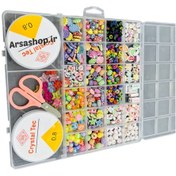 تصویر پک دستبندسازی برند crystal tec مدل درخشش ستاره ها در آرساشاپ 