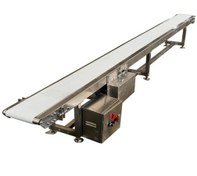 تصویر نوار نقاله استیل ۶ متری عرض ۳۰ سانت 