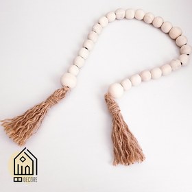 تصویر ریسه مهره ای چوبی 01 