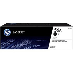 تصویر تونر مشکی پرینتر لیزری اچ پی مدل 56A 56A Black LaserJet Toner Cartridge