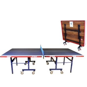 تصویر میز پینگ پنگ 8 چرخ TTS11 