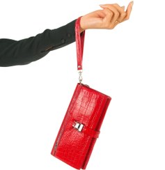 تصویر کیف پول چرم طبیعی زنانه 