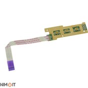 تصویر برد مدیا لپ تاپ Dell Inspiron INS 15Z-5523 15z 5523 15.6" Media Button Board w/Cable 