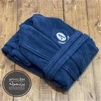 تصویر حوله تنپوش طرح گندم 2 wheat design bathrobe towel