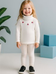 تصویر بلوز یقه اسکی 