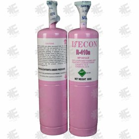 تصویر گاز R410a ایسکون شیردار 800 گرم خالص ا ISECON- R410a Gas 