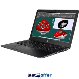 تصویر لپ تاپ اچ‌پی ZBook 15U G3 پردازنده i7 حافظه ۱۶ گیگابایت SSD ۵۱۲ گیگابایت 