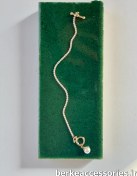 تصویر دستبند تنیسی مروارید دار 