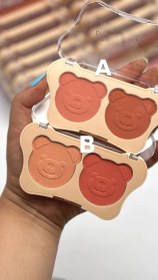 تصویر رژگونه دوقلو خرسی رزا آنجل - A 