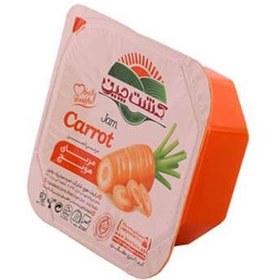 تصویر مربا هویج تکنفره 25 گرمی کشت چین در کارتن 180 عددی 25g-carrot-jam