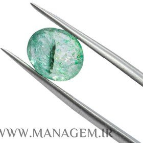 تصویر نگین زمرد آفریقایی کد 06 