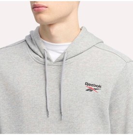 تصویر هودی با لوگوی کوچک آیدنتیتی برند reebok Identity Small Logo Hoodie