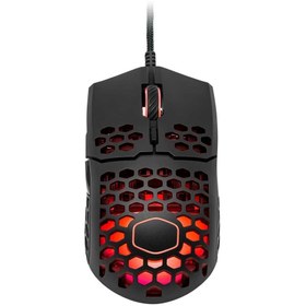 تصویر موس گیمینگ کولرمستر MM711 GOLDEN RED Cooler Master MM711 GOLDEN RED Gaming Mouse