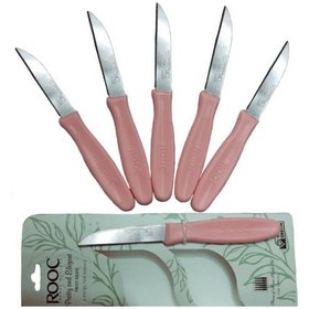 تصویر چاقو 6 عددی تیغه صاف تیز روک 