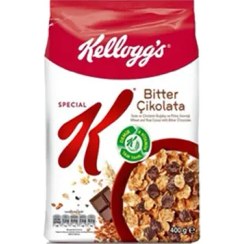 تصویر کورن فلکس اسپشیال کی با طعم شکلات تلخ (400 گرم) special k special k