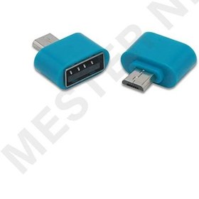 تصویر مبدل OTG پی‌نت MicroUSB to USB مدل T-80 p-net t-80