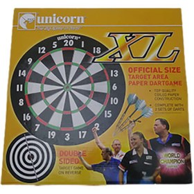 تصویر صفحه دارت دوطرفه یونیکورن مدل XL ا Unicorn XL double sided dart plate Unicorn XL double sided dart plate