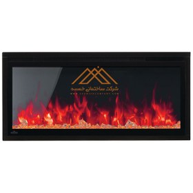 تصویر شومینه برقی 15 رنگ 66*80 