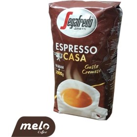 تصویر دانه قهوه سگافردو زانتی مدل اسپرسو کازا یک کیلوگرمی ESPRESSO CASA segafredo 1000g