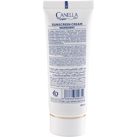 تصویر کرم ضد آفتاب رنگی با SPF50 مناسب پوست خشک حجم 50 میلی لیتر کنلامکس نچرال Canellamax Sunscreen Suitable SPF50 For Dry Skin 50 ml