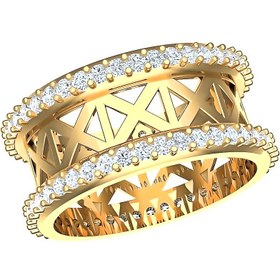 تصویر انگشتر نقره مدل Nora کد R1032 