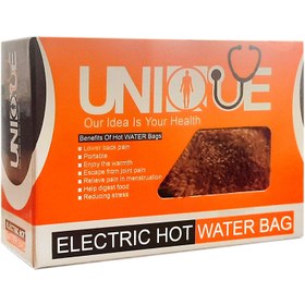 تصویر کیسه آبگرم یونیک کاوردار UNIQUE ا hot water bag UNIQUE hot water bag UNIQUE