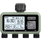 تصویر تایمر آبیاری چهار خروجی HCT-379 