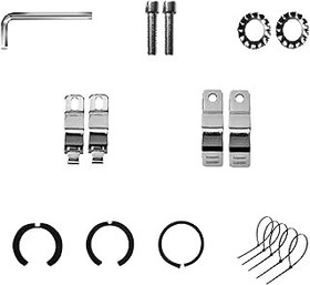 تصویر K بلندگو موتور سیکلت Handlebar Bracket HJ-S7 قطعات (SLIVER) k speaker Motorcycle Handlebar Bracket HJ-S7 Parts (sliver)